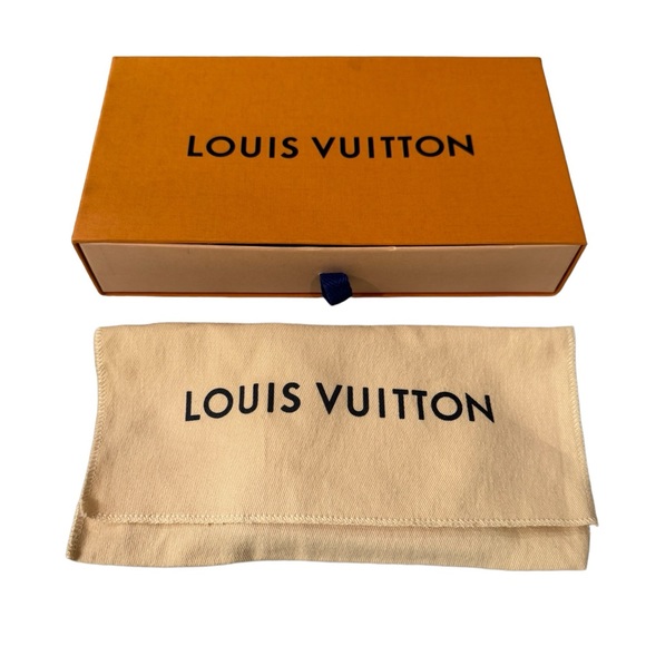 Rare Louis Vuitton x Supreme Slender Red Epi Leather Wallet w/ Dust Bag and Box - Picture 12 of 12